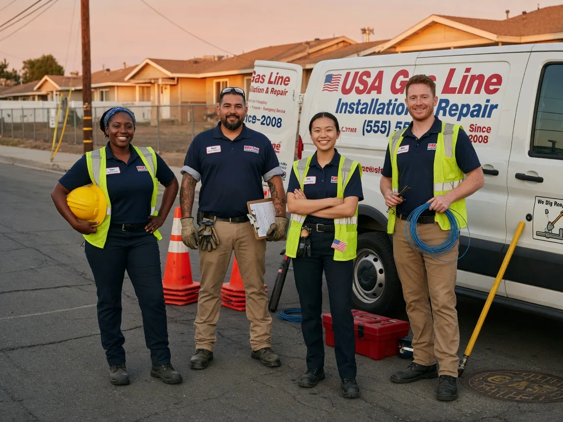 Gas Line Installation company in Peach Orchard, AR